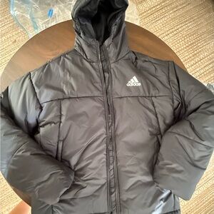 Adidas Men's Black Puffer Jacket